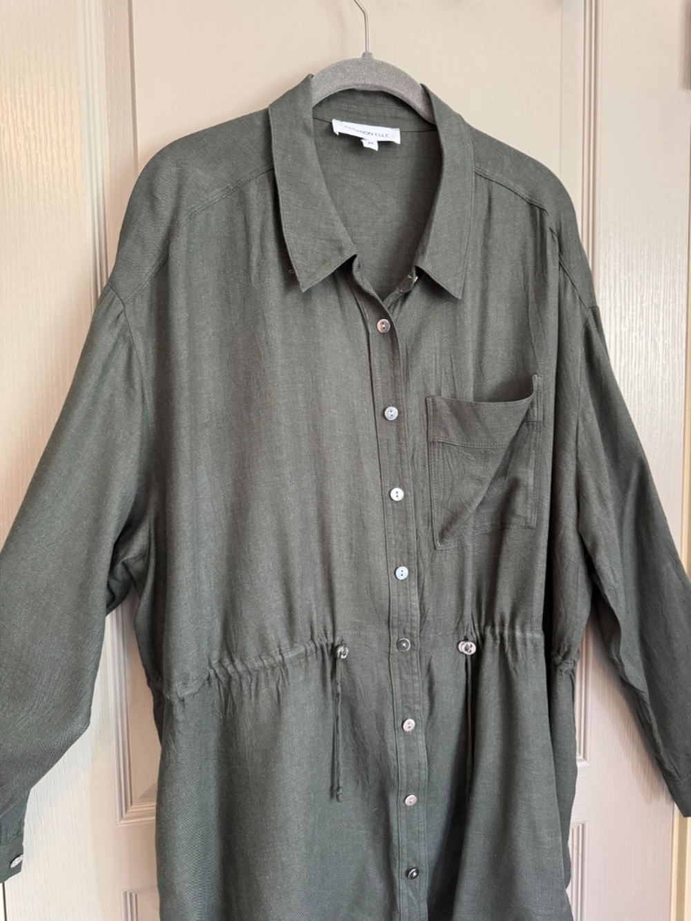 Additionelle Draw String Waist Tunic Shirt - Picture 4 of 7